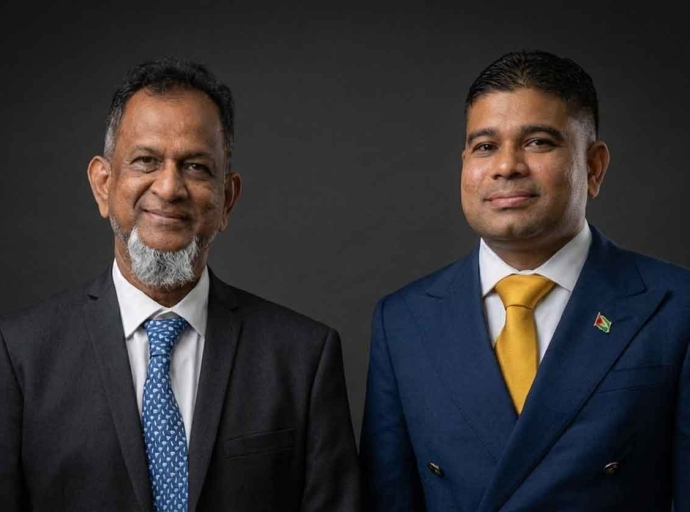 Businessman Nazar “Shell” Mohamed and his son, politician Azruddin Mohamed