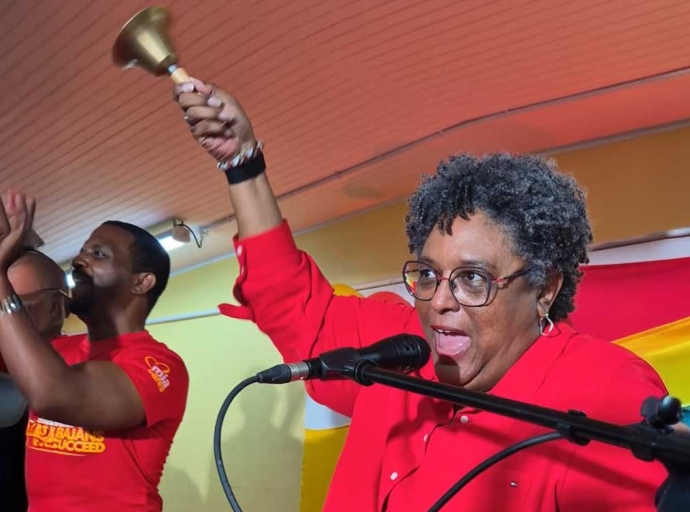 Barbados Prime Minister Mia Amor Mottley Announces Snap Elections for February 11, 2026.