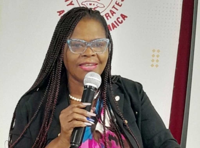 President of the Lay Magistrates Association of Jamaica Paulette Kirkland, JP