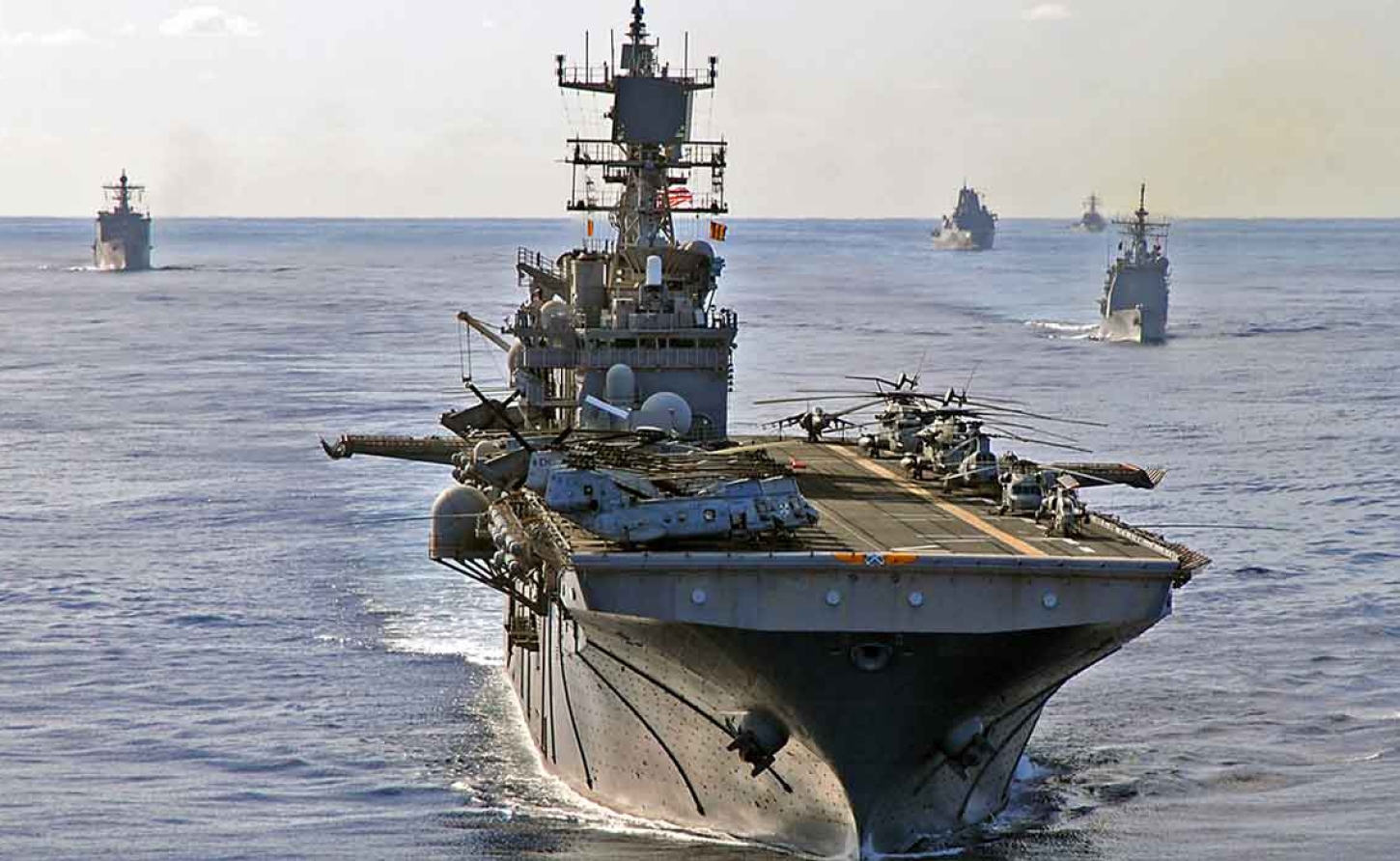 Following recent operations in Venezuela, the U.S. Navy has repositioned two amphibious assault ships, the USS Iwo Jima and the USS San Antonio, to Atlantic waters north of Cuba.