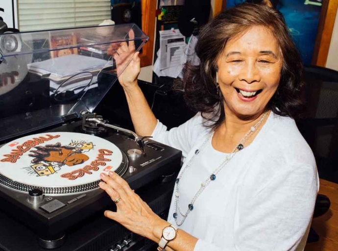 The legendary Pat Chin of  Randy's and VP Records in Kingston