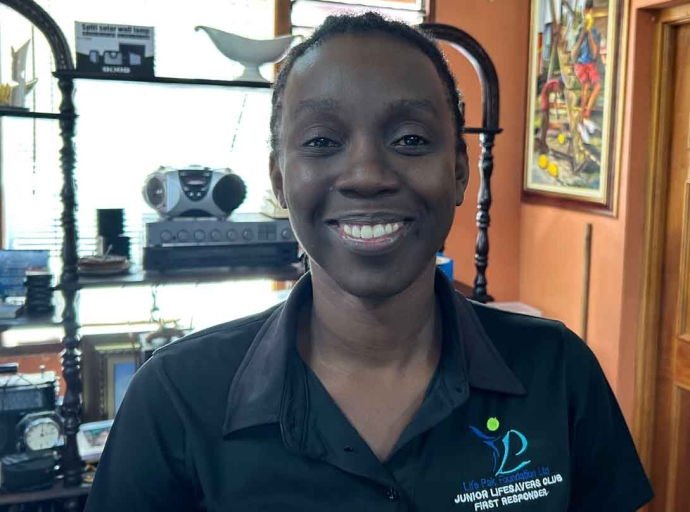 Dr. Yochel Samuels-Williams, National Vice President for JCI Jamaica