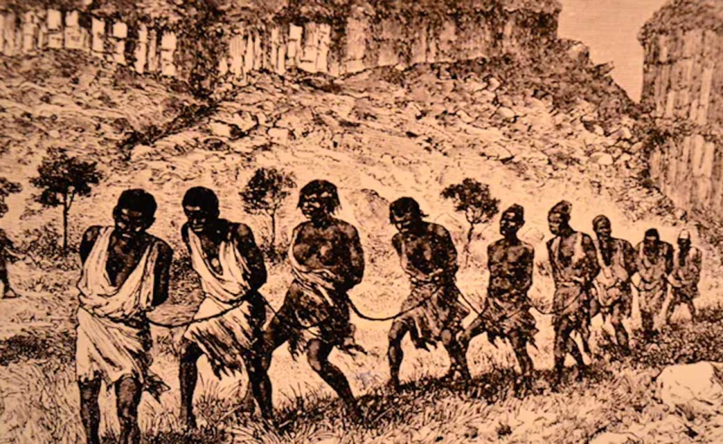 Millions of Africans were sold into slavery, ending up in the Caribbean and the Americas. Wikimedia Commons/Flickr