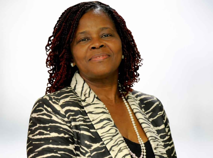 President of the Lay Magistrate's Association of Jamaica Paulette Kirkland at the 41st anniversary churtch service in Lucea, Hanover.