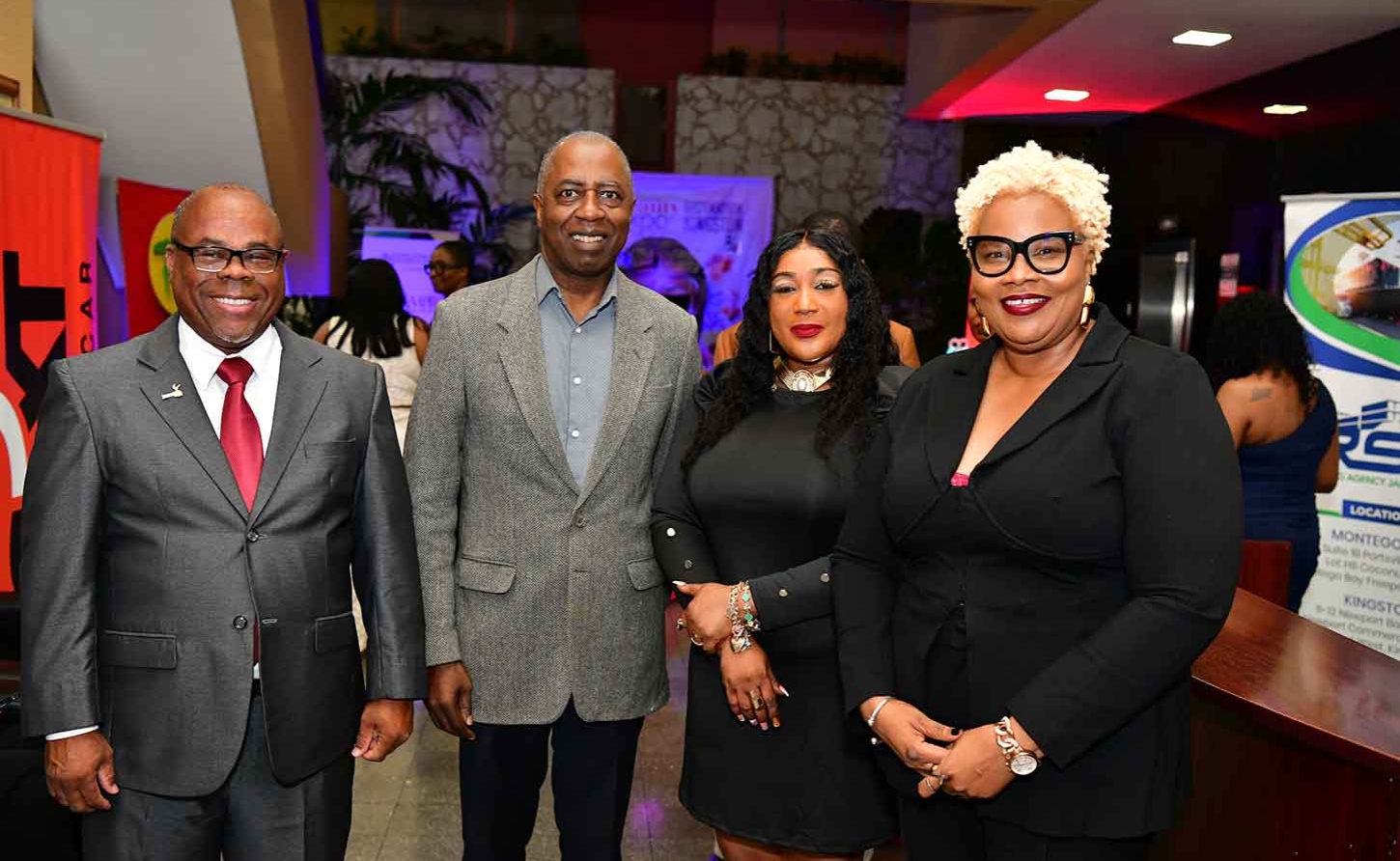 In photo above: l - r: Ricardo Durrant, Manager, JAMPRO, Leo Williams, Executive Director, Williams and Associates, Ambassador Dr. Onika Campbell Rowe, Suzette Brown, founder and coordinator, Jamaica International Beauty Expo