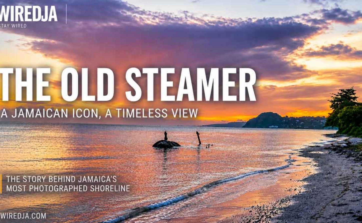 JAMAICA | OLD STEAMER - THE BEACH THAT A SHIPWRECK MADE