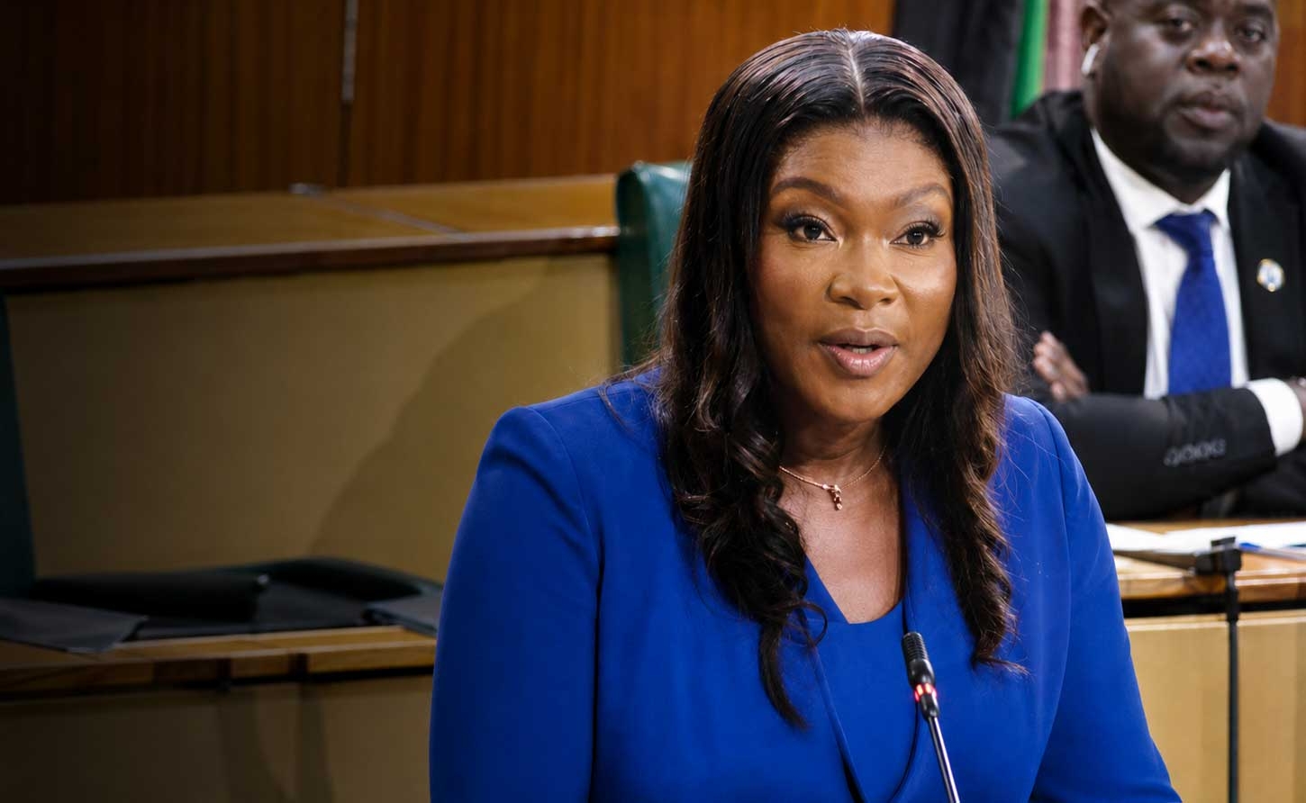 Opposition Spokesperson on Justice Zuleika Jess 