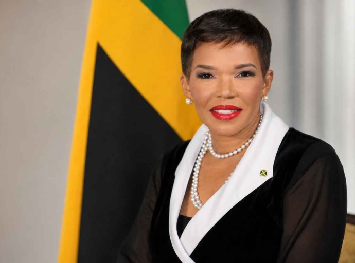 Minister without Portfolio in the Office of the Prime Minister with responsibility for Efficiency, Innovation, and Digital Transformation, Audrey Marks. 