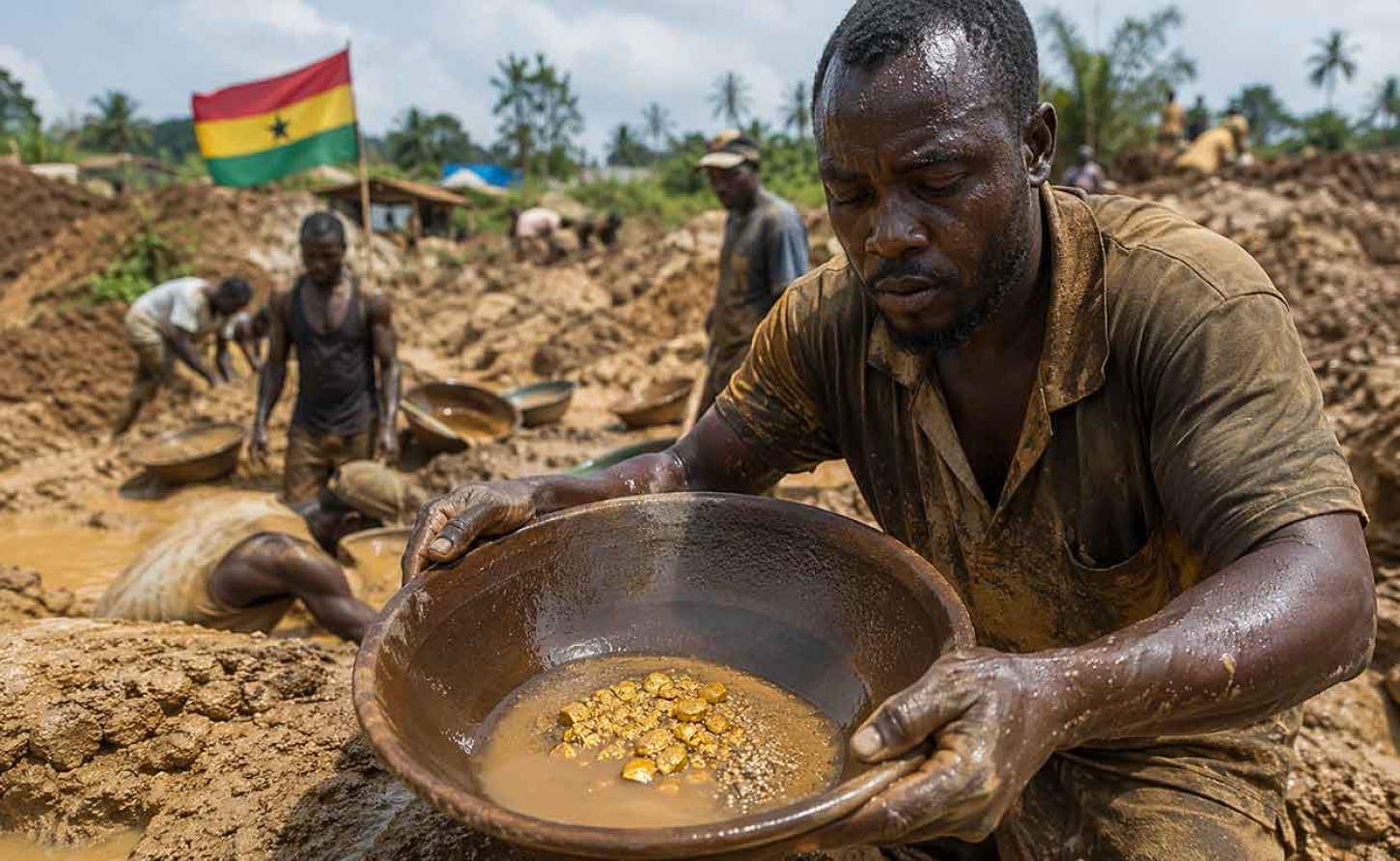 Ghana's small gold miners strike gold again and may have a record year.