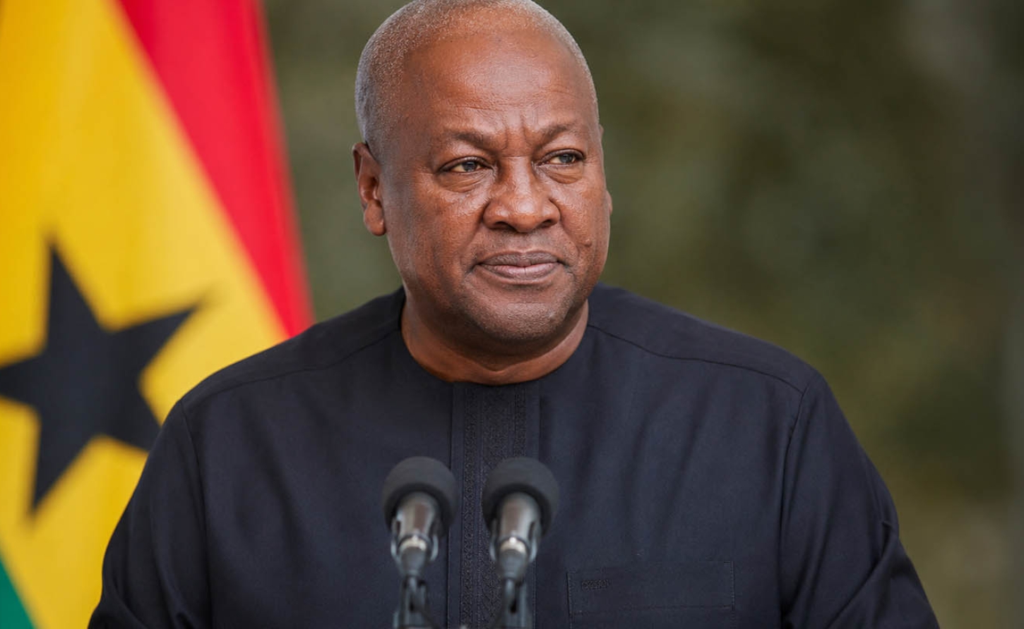 His Excellency John Dramani Mahama, President of the Republic of Ghana