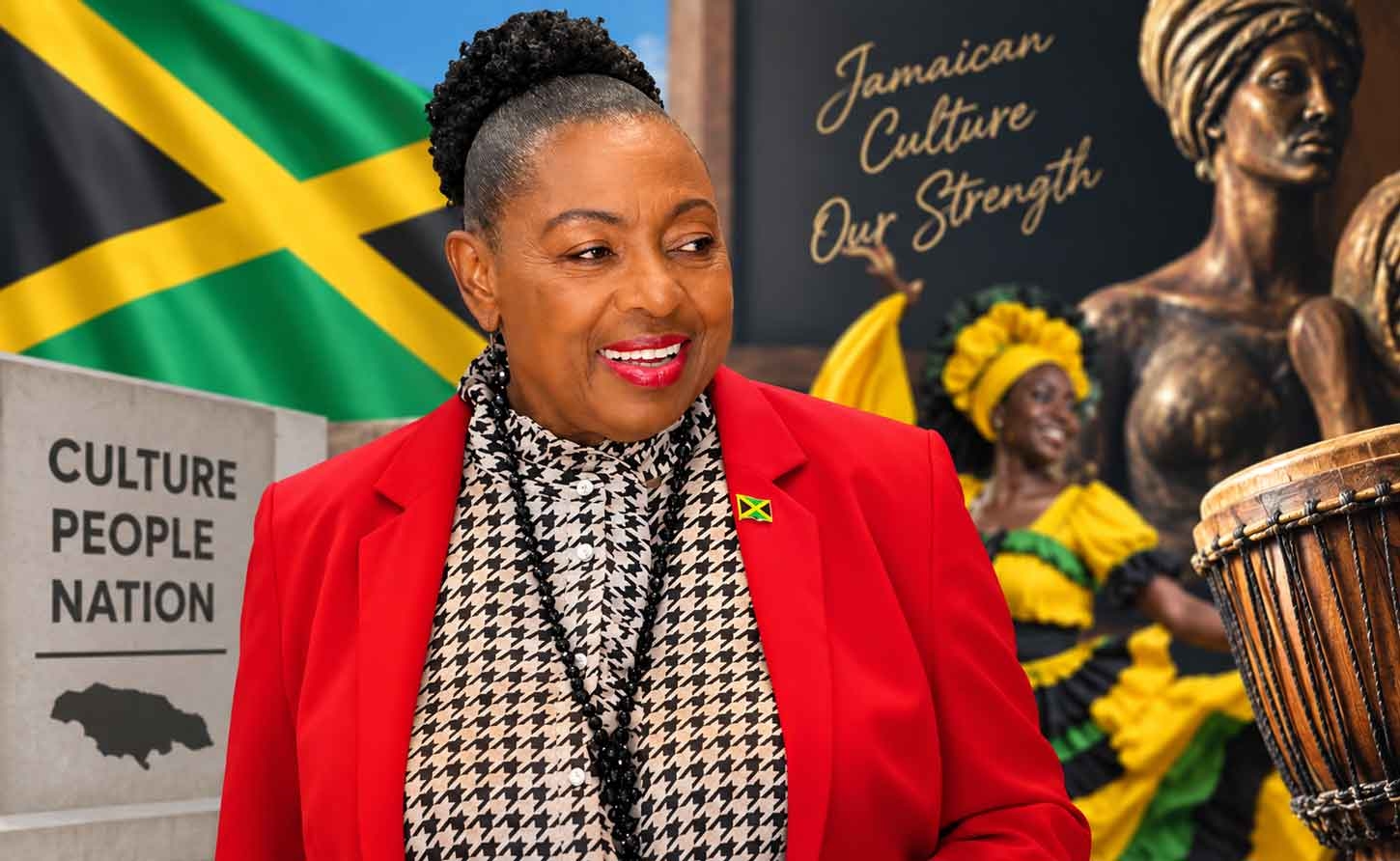 Jamaica's Minister of Culture Olivia "Babsy" Grange to lodge a reparations petition to King Charles lll