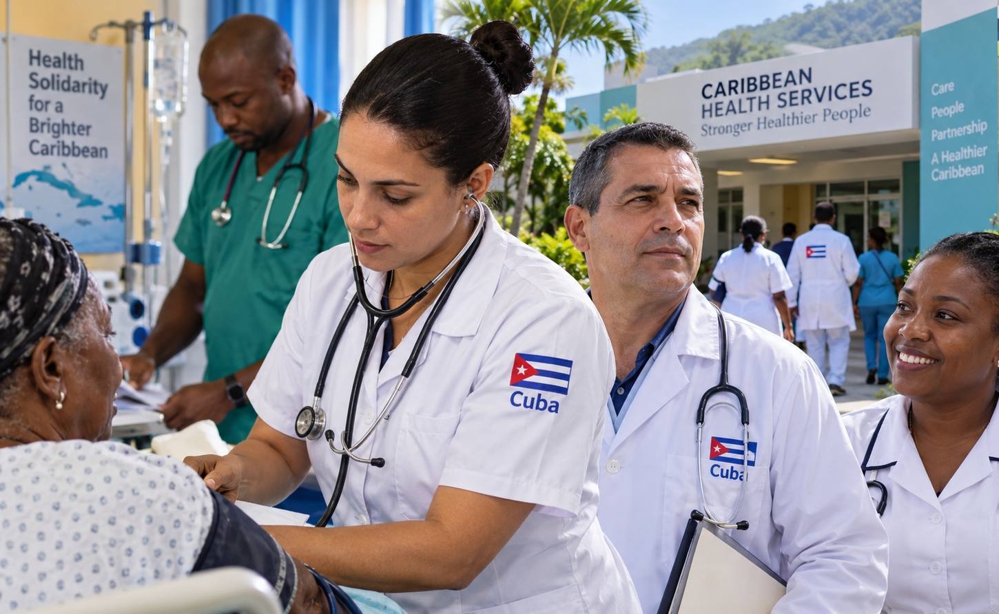 CARICOM HEALTH | Cuba Provided the Specialists. What Is Washington Providing?