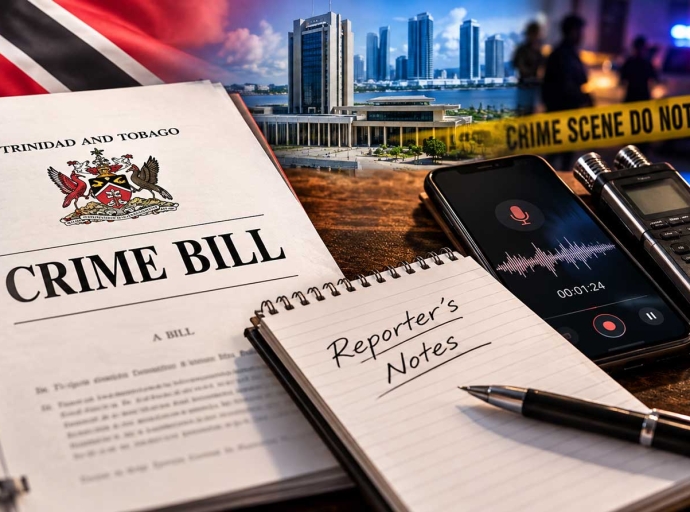 Clause 15 bars police from seizing “a tool of a lawful trade or business” and any material protected by legal professional privilege. A lawyer’s privileged files are named. A reporter’s notes, cell phone and voice recorder are not.