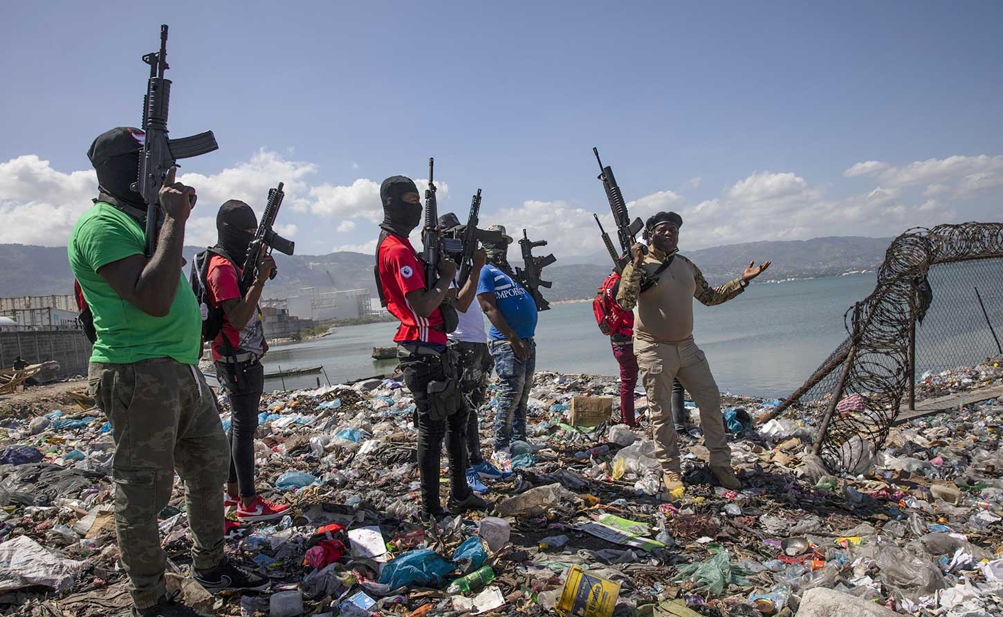 Members of Haitian Gangs said to be terrorising the citizens. Who buys them weapons? Who finances them? 