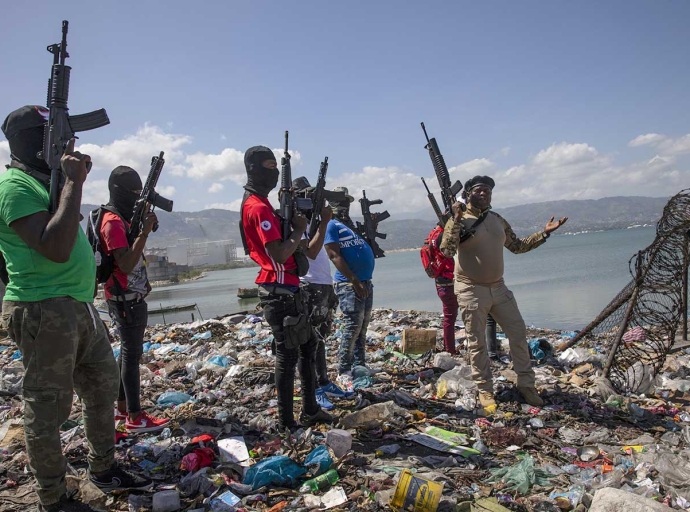 Members of Haitian Gangs said to be terrorising the citizens. Who buys them weapons? Who finances them? 