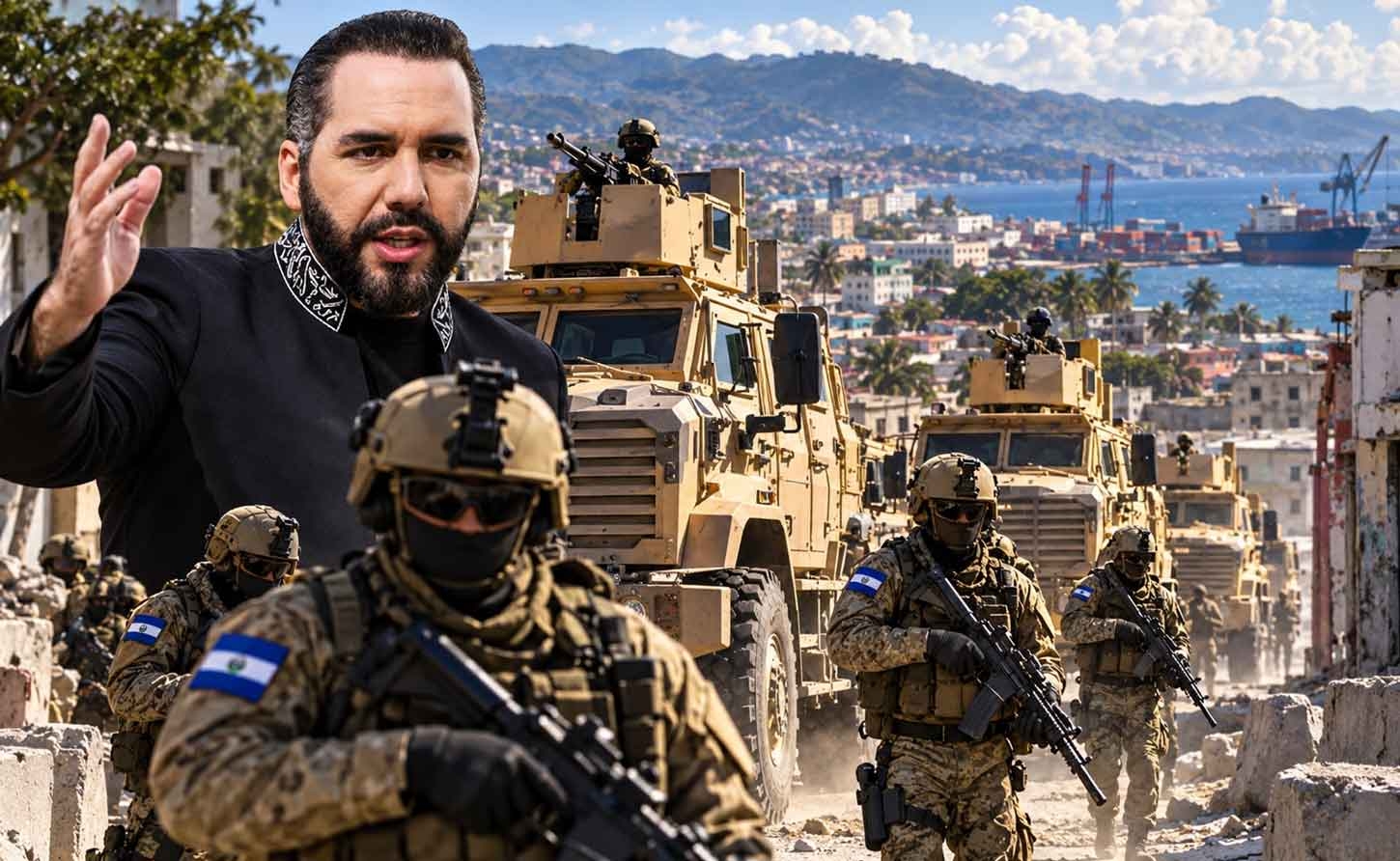 HAITI | Bukele's War Comes to Haiti: Salvadoran Commandos Hunt Gangs After Four Soldiers Vanish