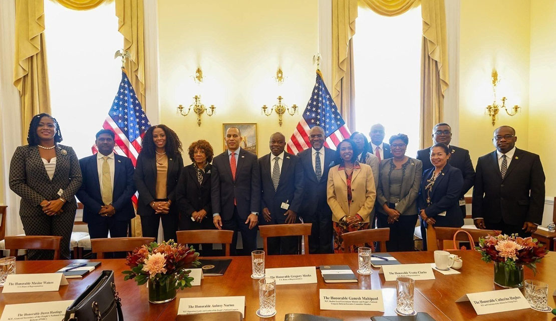 The Opposition APNU/AFC delegation to the Washington Conference, met with the US legislators and members of the Congressional Black Caucus on September 27/28, 2023.