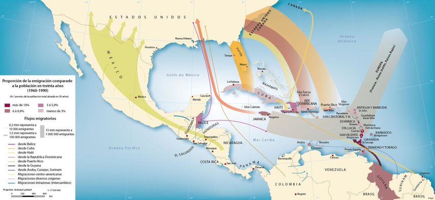 Caribbean diaspora Migration