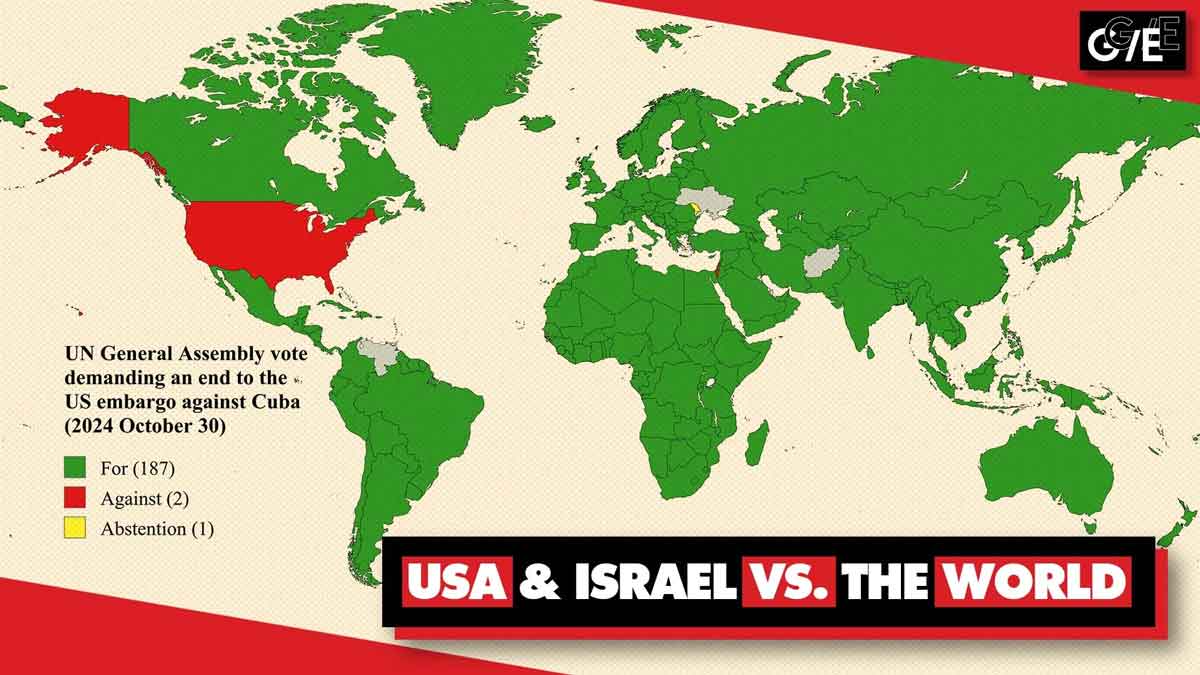 Cuba blockade UN vote 2024