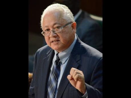 Justice Minister Delroy Chuck