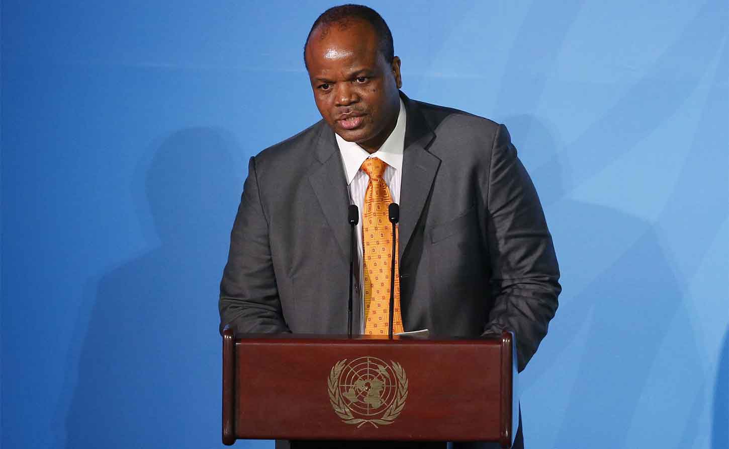 Eswatinis King Mswati III 