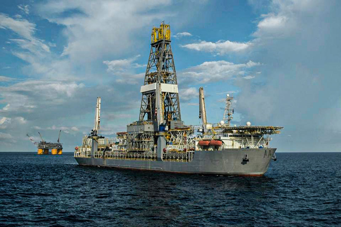 Exxon drill ship