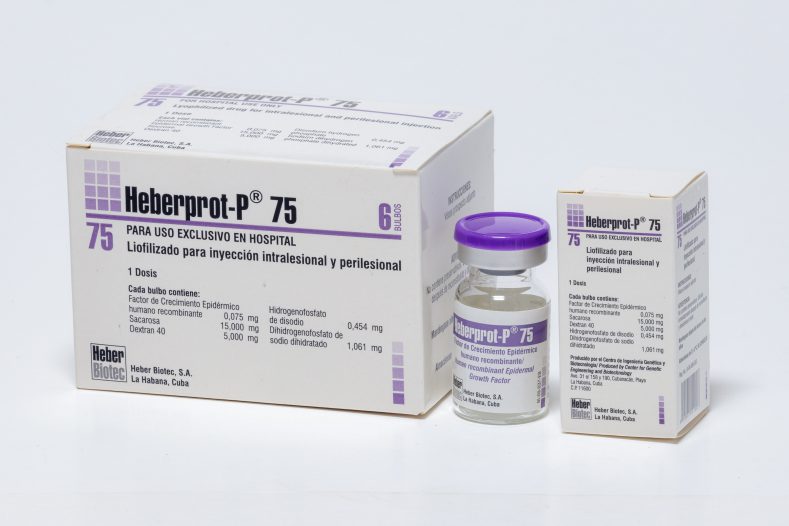 The Center for Genetic Engineering and Biotechnology (CIGB) developed one of Cuba’s main biotechnology export products: Heberprot-P, the only drug in the world to reduce the amputation rate in patients with diabetic foot ulcers by up to 75%.