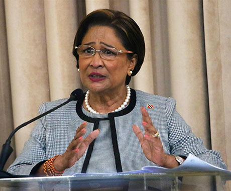 Opposition Leader Kamla Persad-Bissessar is hell bent on move on impeaching President Paula Mae Weekes