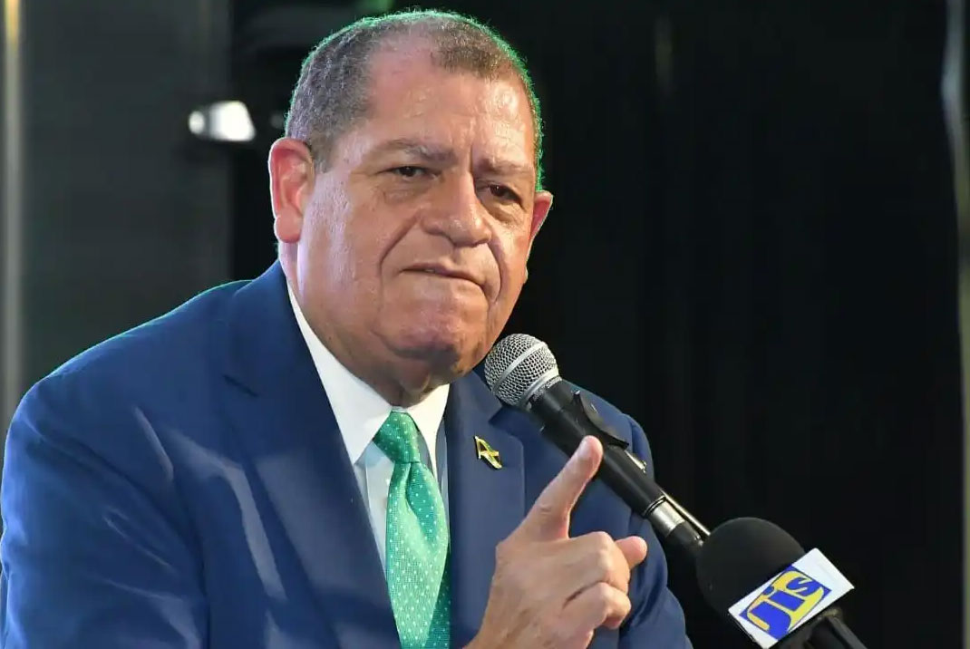 Agriculture Minister Audley Shaw