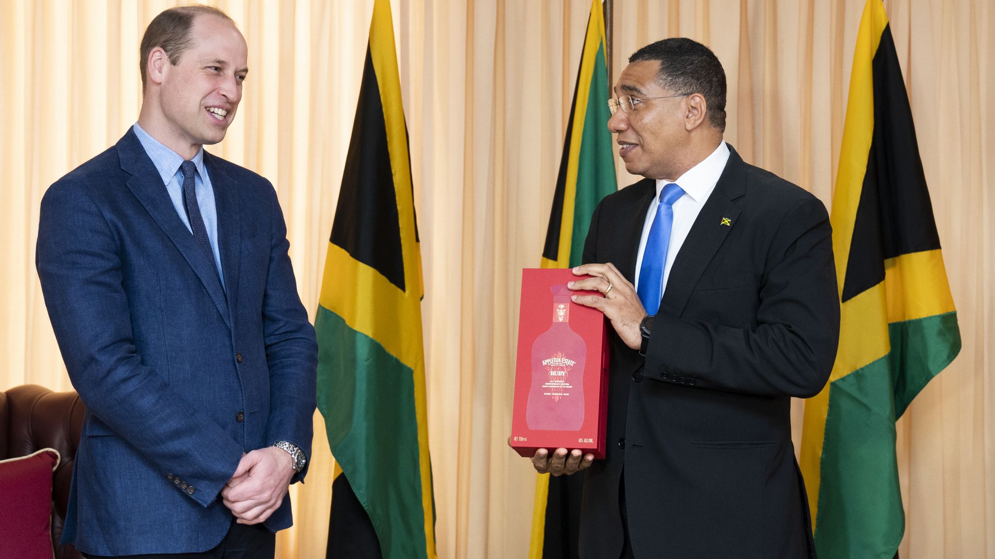 Prime Minister Andrew Holness told Prince William that Jamaica was moving on from the Monarchy and was intent on becoming  independent.