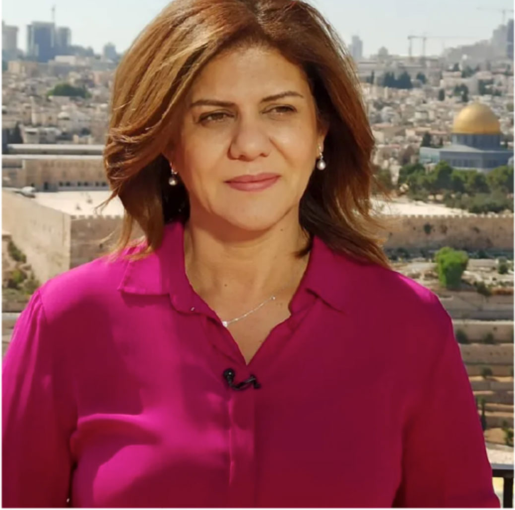 Shireen Abu Akleh, an Aljazeera correspondent in the West Bank, was shot in the face and killed by Israeli soldiers while covering Israeli raids in the city of Jenin.