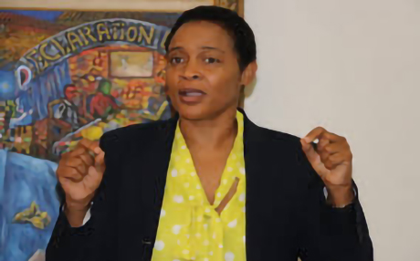 Democratic Labour Party (DLP) leader Verla DePeiza