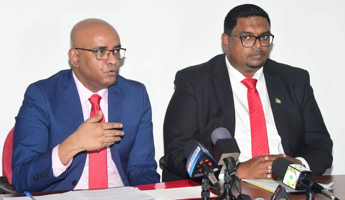 Our Columnist, Trade Unionist Lincoln Lewis, wants the nation to pay keen attention to the qualitative performance of Vice President Bharrat Jagdeo and President Dr. Mohamed Irfaan Ali in their respective office