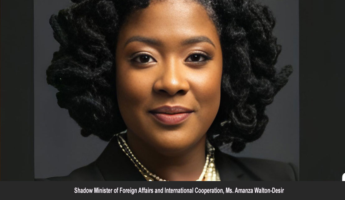 Opposition’s Shadow Minister of Foreign Affairs, Amanza Walton Desir, has taken proactive steps to engage with the government on this critical issue.