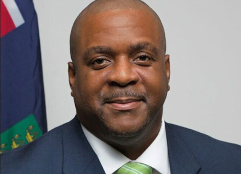 BVI Premier Andrew Fahie who has been arrested on alleged drug conspiracy charges.