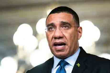 Prime Minister Andrew Holness