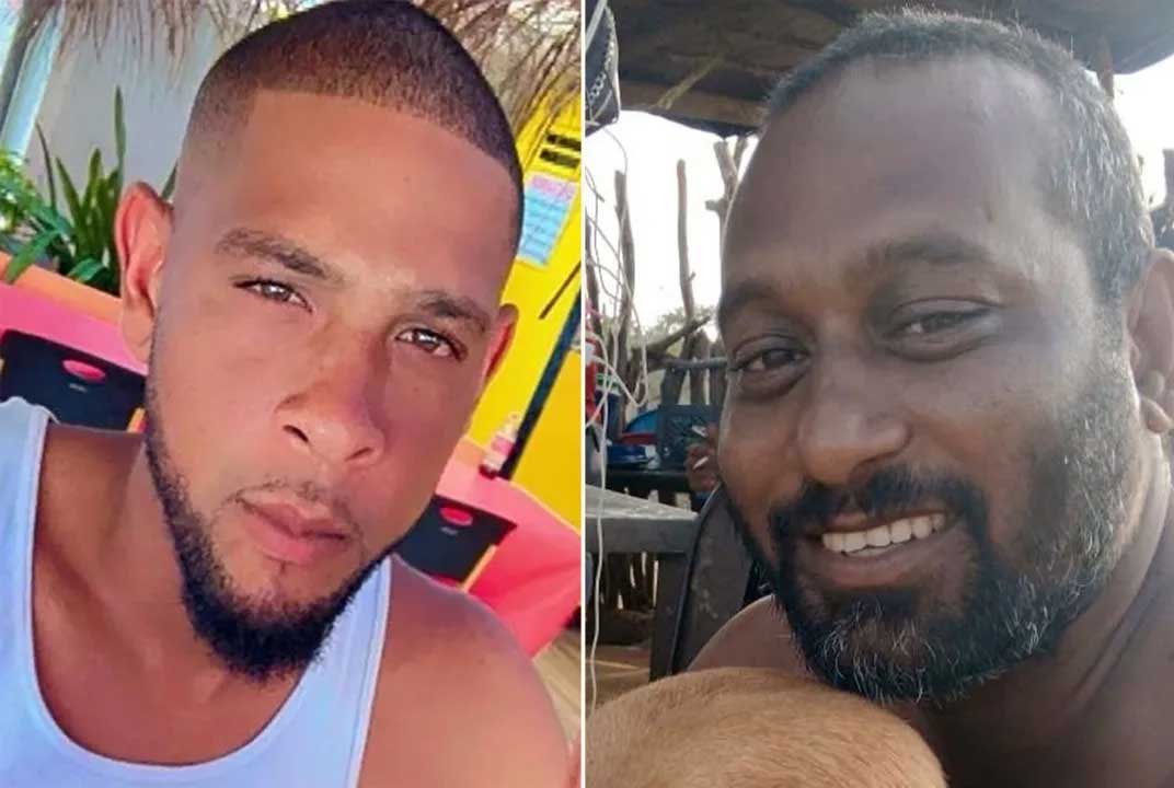 Chad Joseph, 26,(left) and Rishi Samaroo, 41, were returning from Venezuela to Las Cuevas, Trinidad and Tobago, on Oct. 14 when their boat was struck by a U.S. missile.