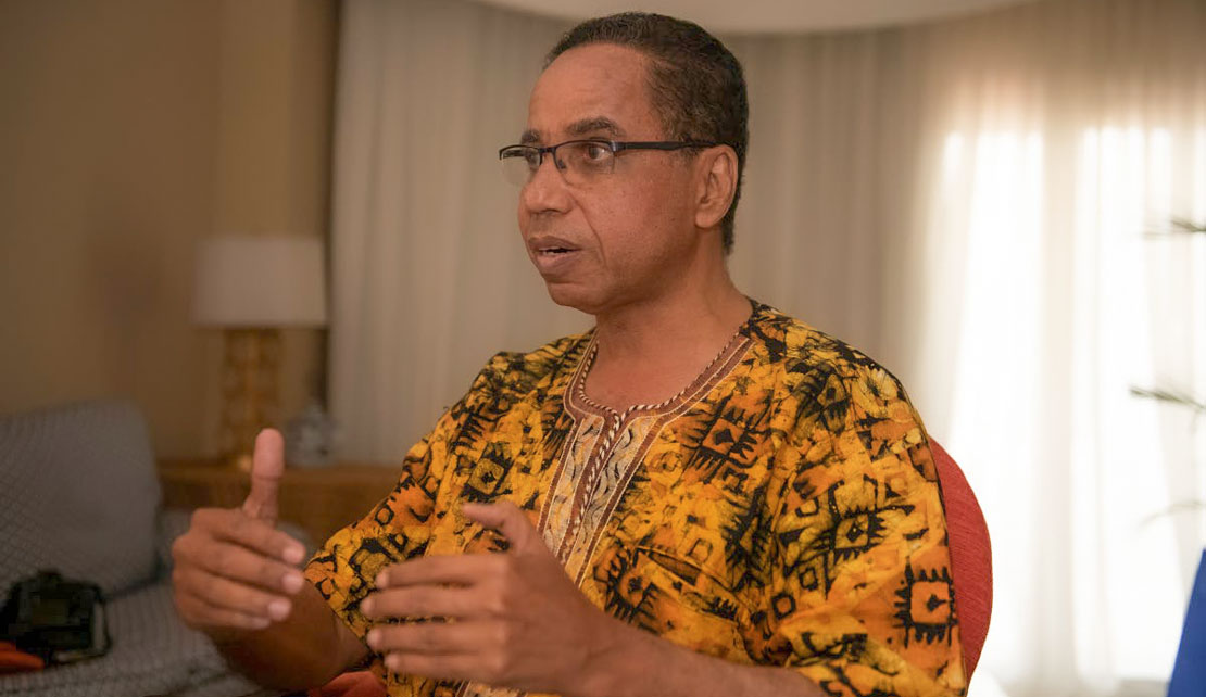 Ambassador David Comissiong, one of Barbados's most articulate voices on sovereignty and Caribbean self-determination.