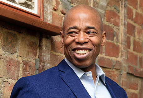Mayor Eric Adams on Wednesday endorsed ex-aide Hercules Reid in the May 24 special election to replace Brooklyn Assemblyman Nick Perry