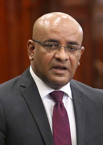 Vice Peresident Bharrat Jagdeo