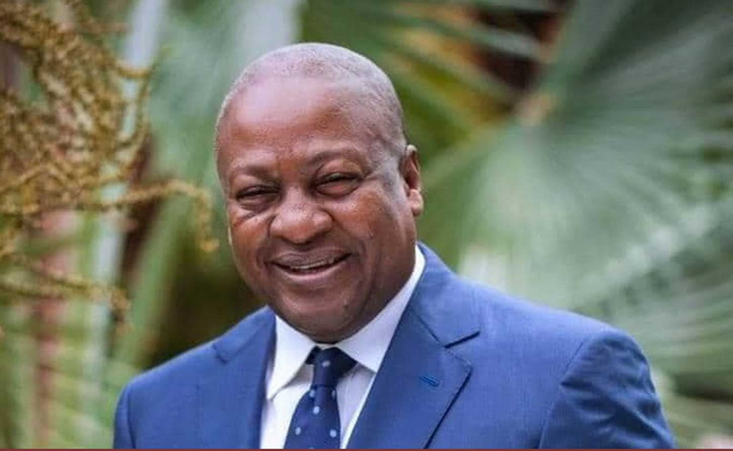 Ghana's President John Mahama