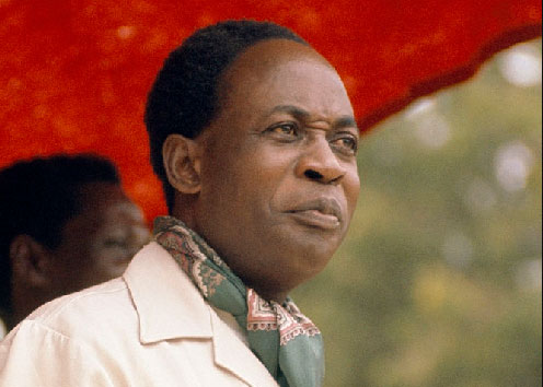 Ghana's first President, considered as father of the nation, philisopher Dr. Kwame Nkrumah