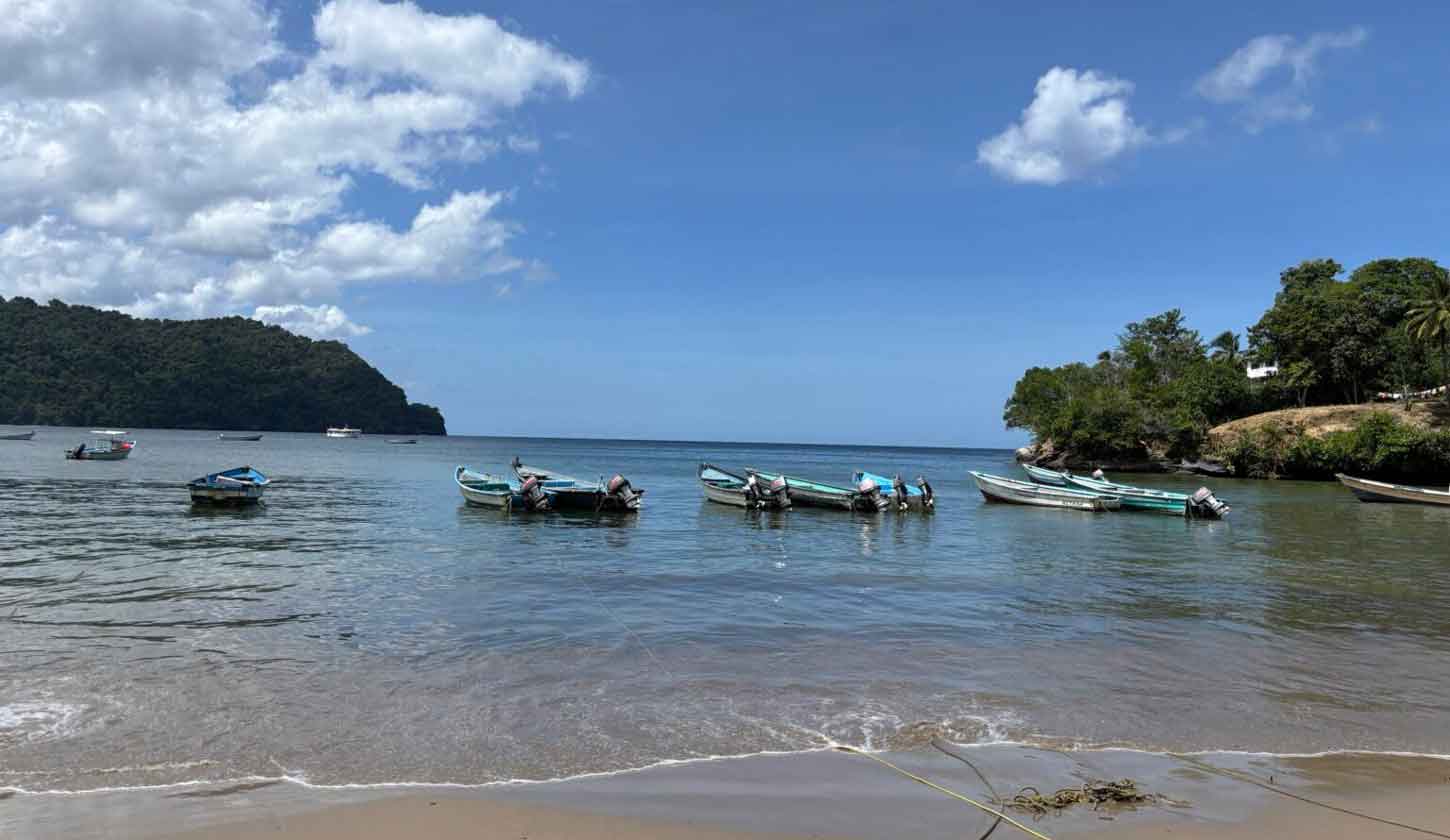 Las Cuevas fishing village in Trinidad and Tobago where the victims live.