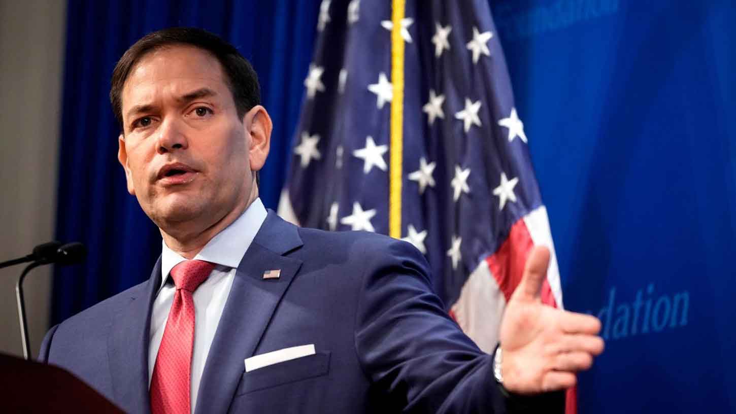 US Secretary of State Marco Rubio