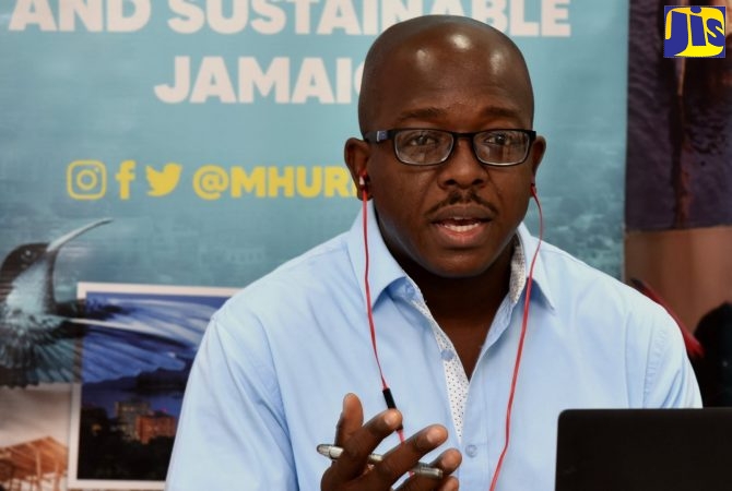 Minister of Housing, Urban Renewal, Environment and Climate Change, Hon. Pearnel Charles Jr.,