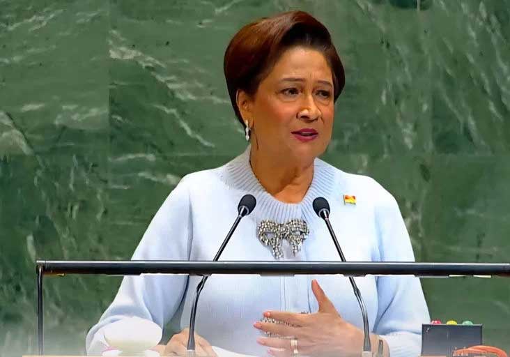 Prime Minister Kamla Persad-Bissessar