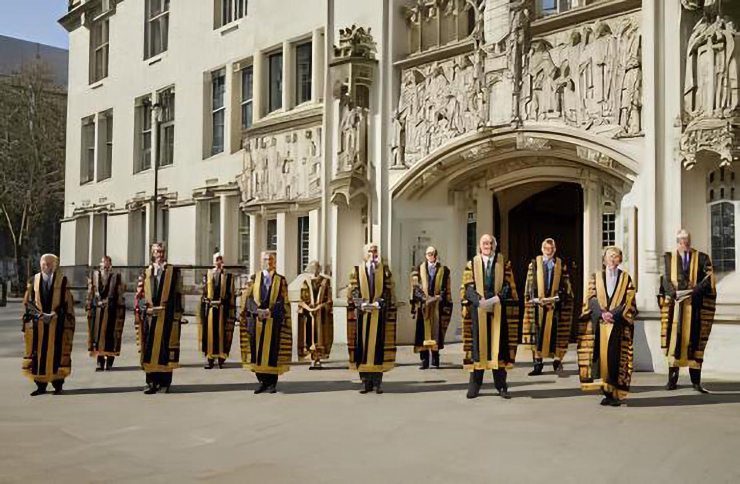 The members of the Judicial Committee of the Privy Council