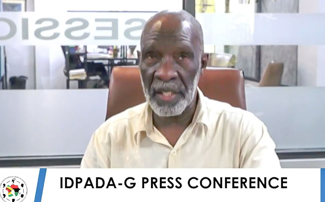 Chairman of the International Decade for People of African Descent Assembly- Guyana Country Co-ordinating Mechanism Inc. (IDPADA-G), Vincent Alexander,